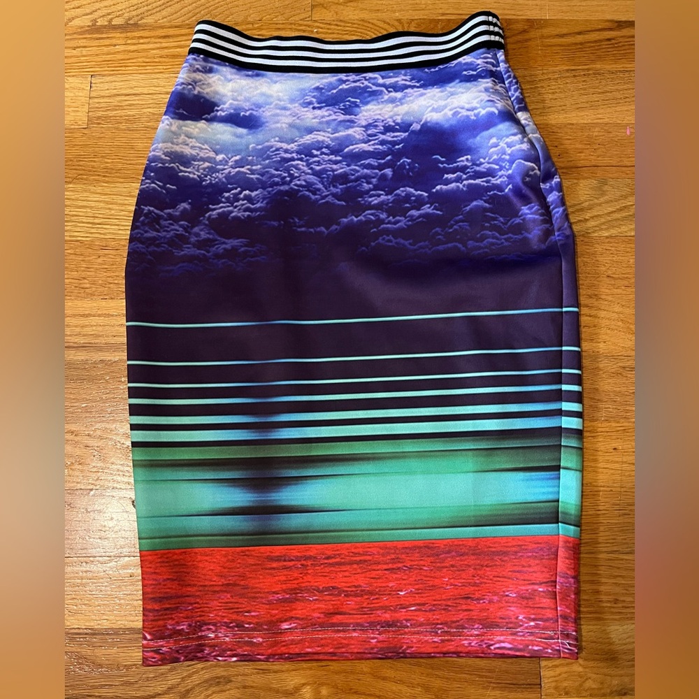 Sunset Pencil Skirt